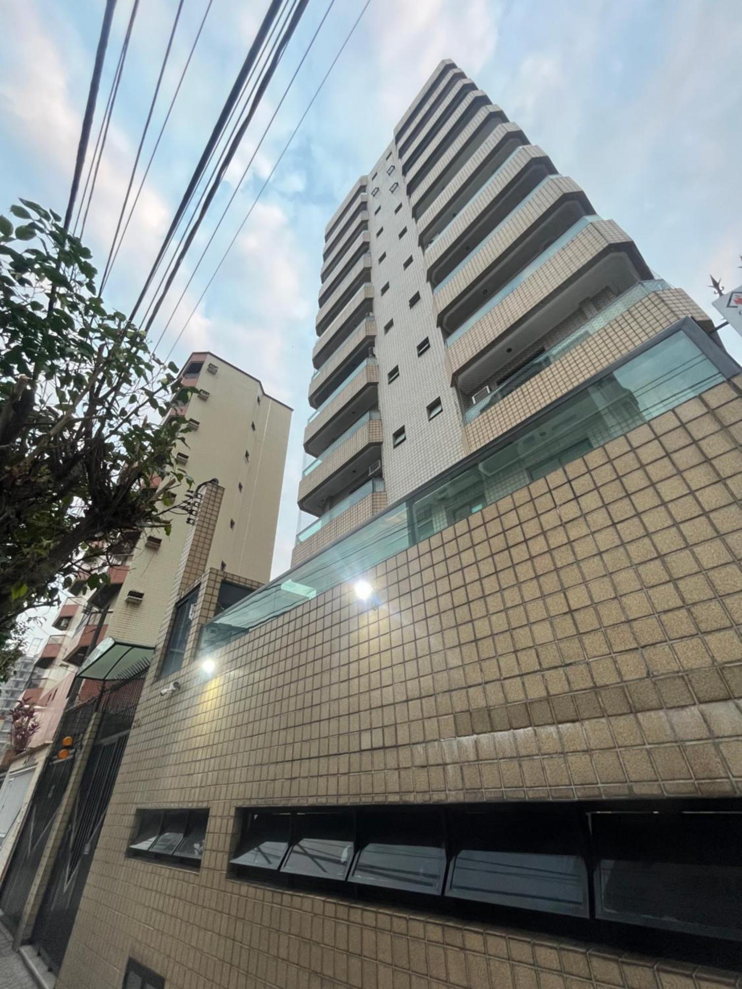 Apartamento Vila Tupy - Ar Condicionado - Praia Grande Exterior foto