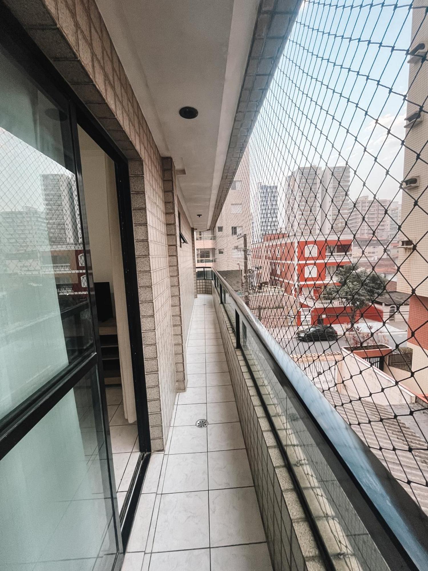 Apartamento Vila Tupy - Ar Condicionado - Praia Grande Exterior foto